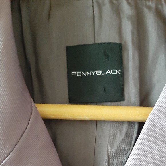 PENNYBLACK Crop Trench Coat - Lavendar - Size 6 - Picture 2 of 5